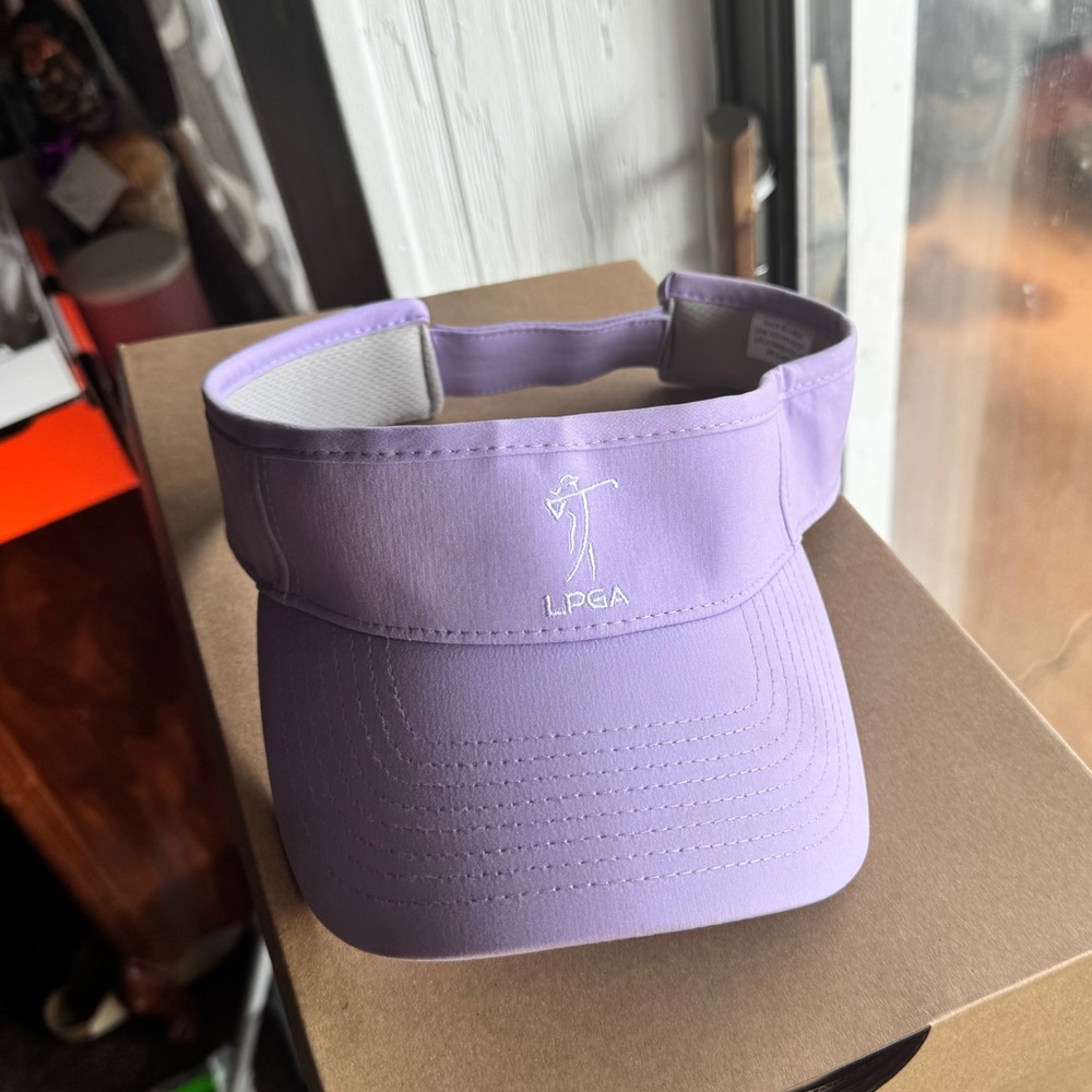 PGA Tour Purple Visor Hat